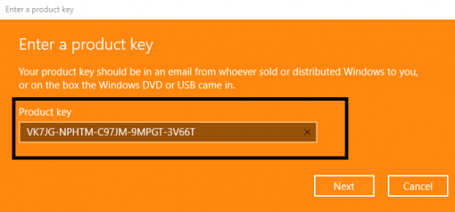 windows 10 pro lisans key