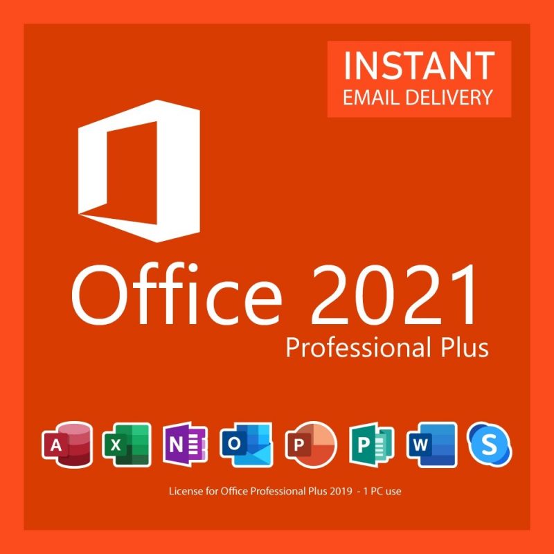 Office 365 Professional Plus 2021 Subscription Account – 5 Devices ...